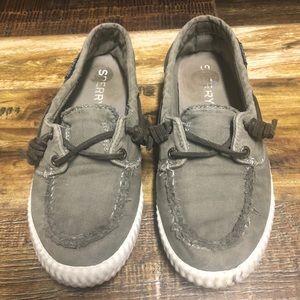 Sperry Women's Sayel Away Grey Boat Shoes